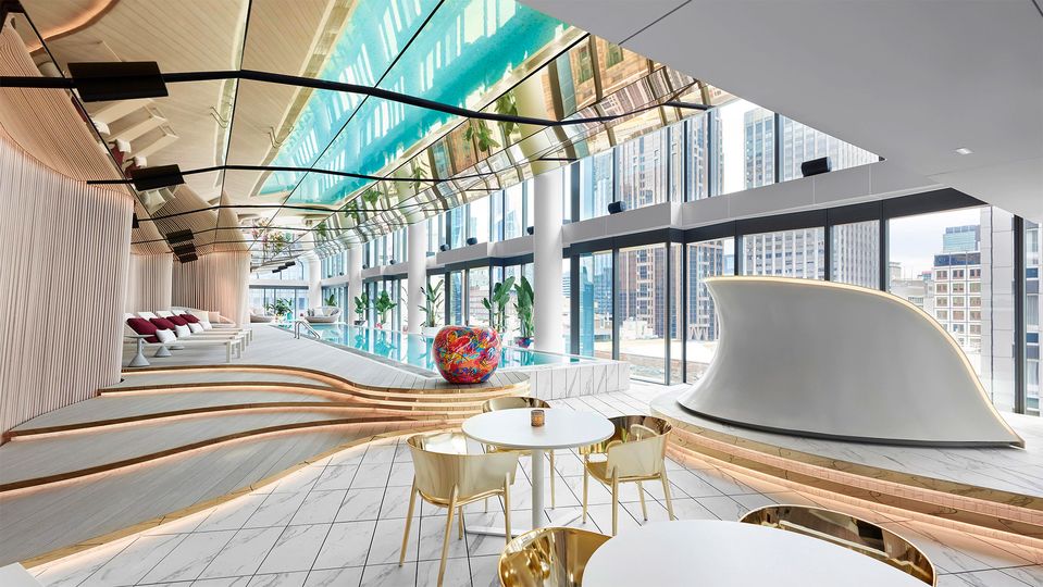 Sip and soak the afternoon away at the hotel's WET pool.