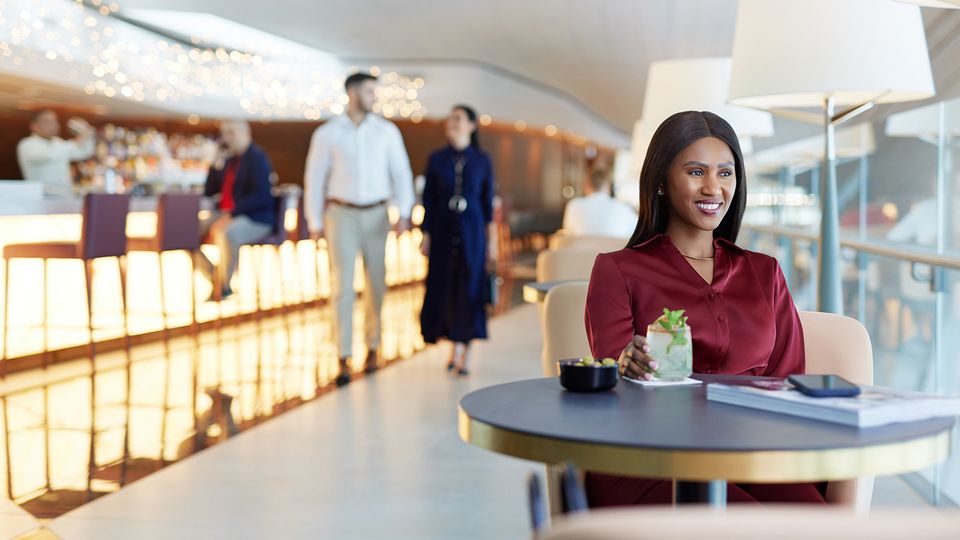 Lounge access is no longer offered as a standard benefit.