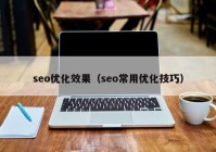 seo优化效果（seo常用优化技巧）