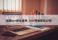 在线seo优化咨询（seo专业优化公司）